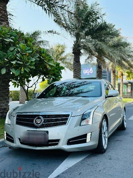 Cadillac ATS 2014 Model. single owner. full option brand new condition 10