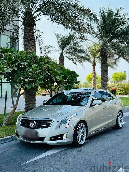 Cadillac ATS 2014 Model. single owner. full option brand new condition 12