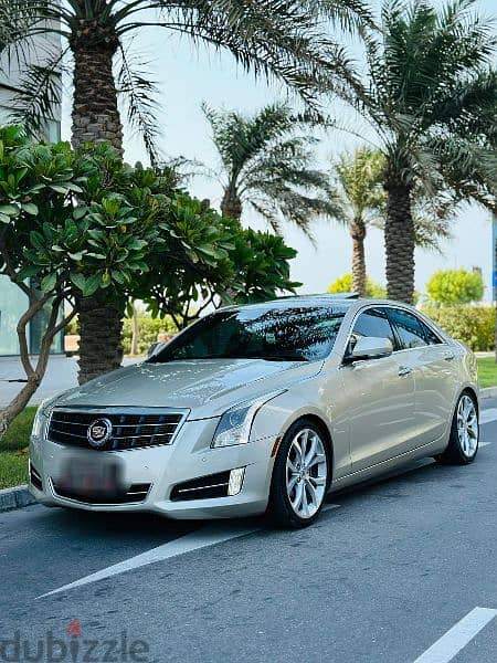 Cadillac ATS 2014 Model. single owner. full option brand new condition 13