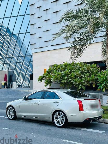 Cadillac ATS 2014 Model. single owner. full option brand new condition 14