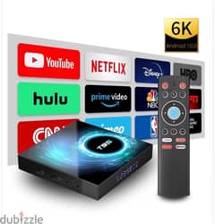 4K Android TV BOX Receiver/TV Channels Without Dish/Smart TV BOX