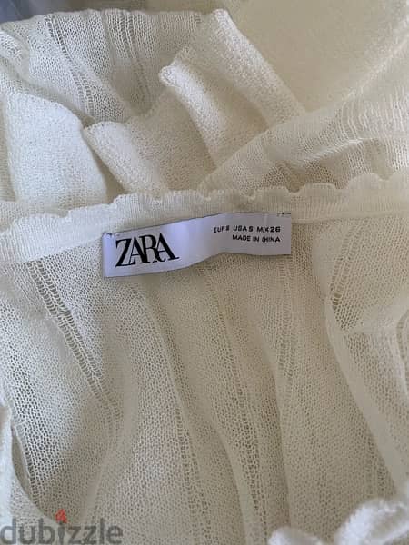 Zara white dress size Small 3