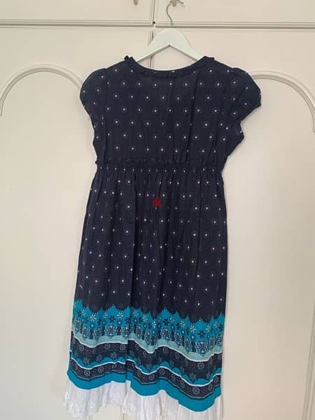 LC Waikiki navy blue dress 1