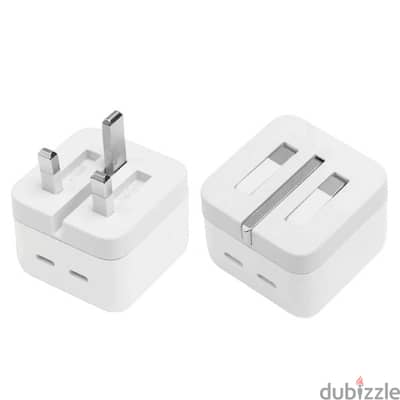 Apple 35W Dual USB-C / Type-C Ports Charger for iPhone / iPad Series,