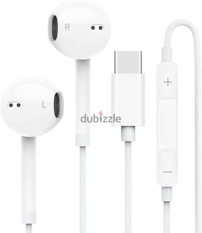 USB C Headphones Wired for iPhone 15, iPad Pro 13/12.9/11 inch