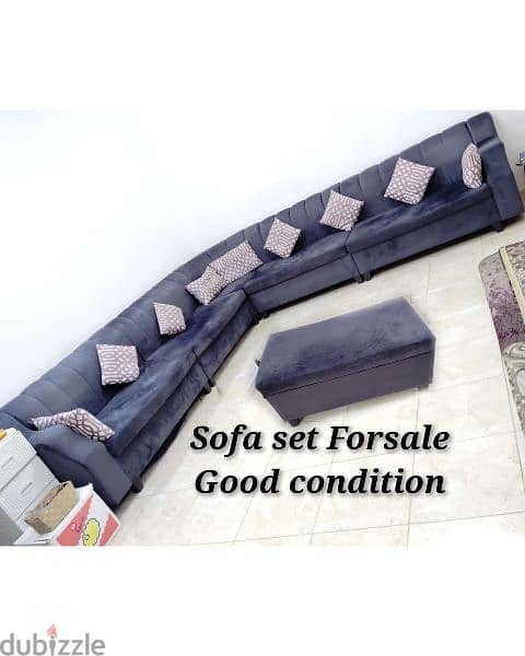 Sofa Set For Sale Excellent Condition Made in Bahrain 0