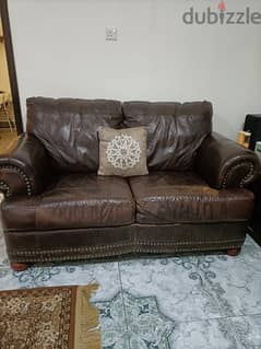 2 Seater Leather Sofa For Sale