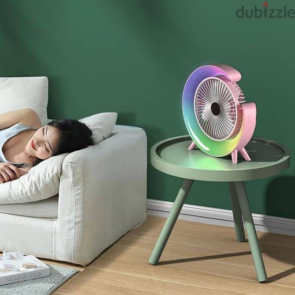 portable Desktop Fan Fashion And Convenient 3