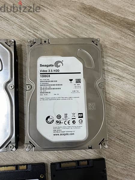 hard disk and ssd used 1