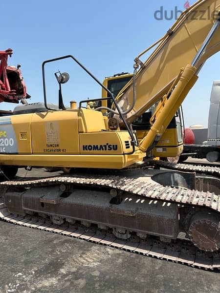 Excavator Kumatsu حفار بوكلين كوماتسو 3