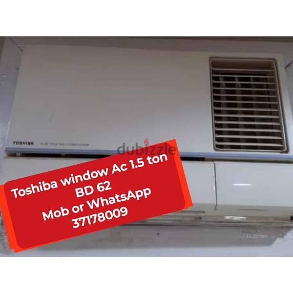 Toshiba window Ac splitunit fridge washing machine for sale 17