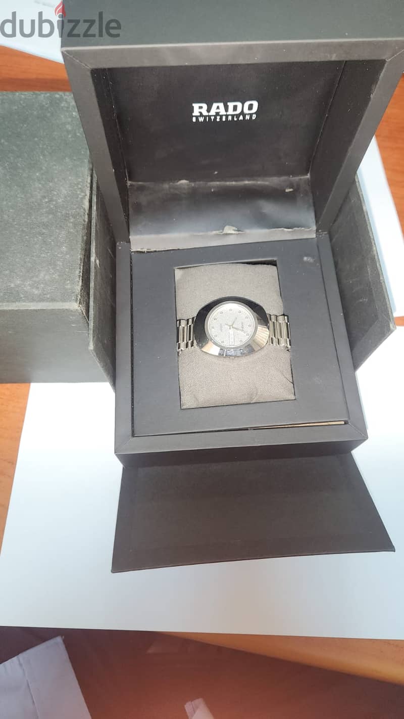 RADO DIASTAR SILVER WATCH FOR SALE 0