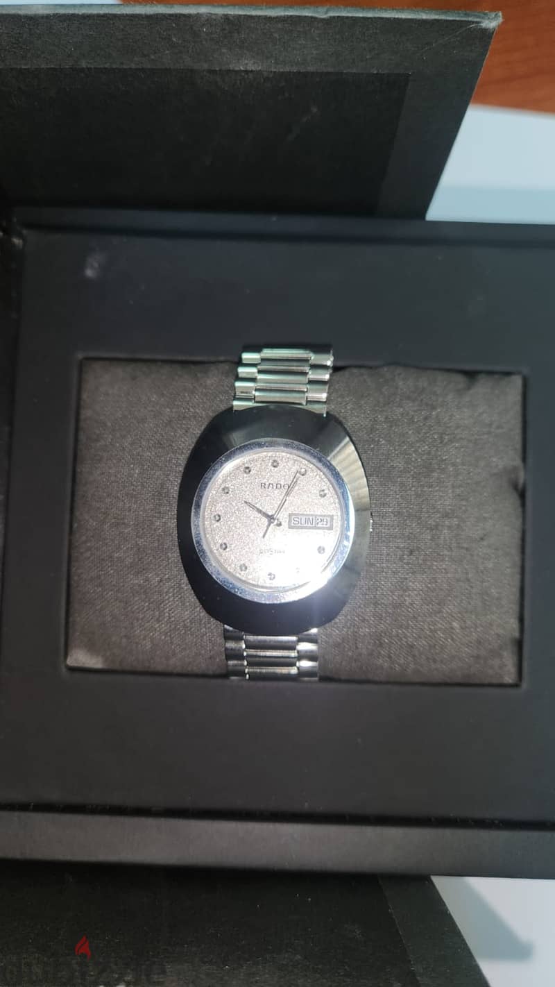 RADO DIASTAR SILVER WATCH FOR SALE 2