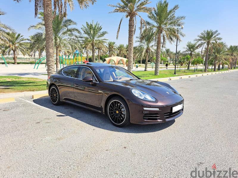 Porsche Panamera S 2014 brown 0