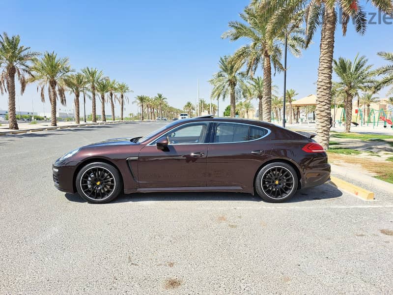 Porsche Panamera S 2014 brown 2