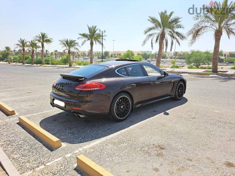 Porsche Panamera S 2014 brown 6