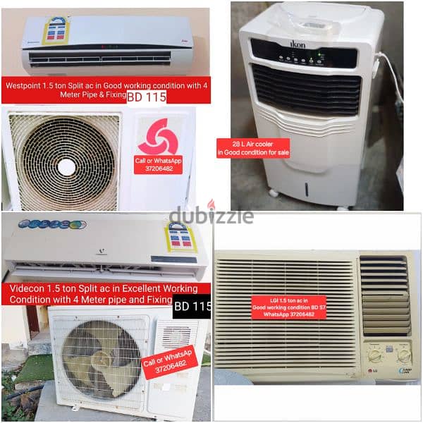 Westpoint split ac and other items for sale with Delivery 0