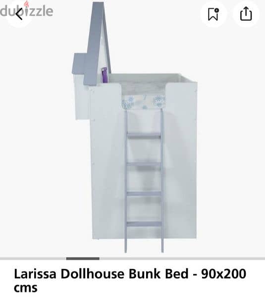 bunk bed children never used with mattress 2