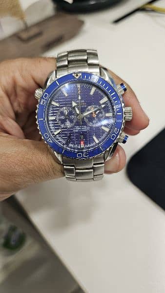 First copy Omega 007 blue