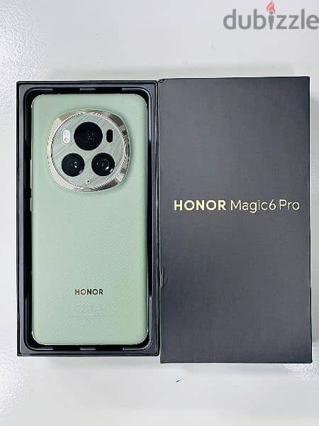 honor magic 6 pro premium model 512 gb black and green edition 1