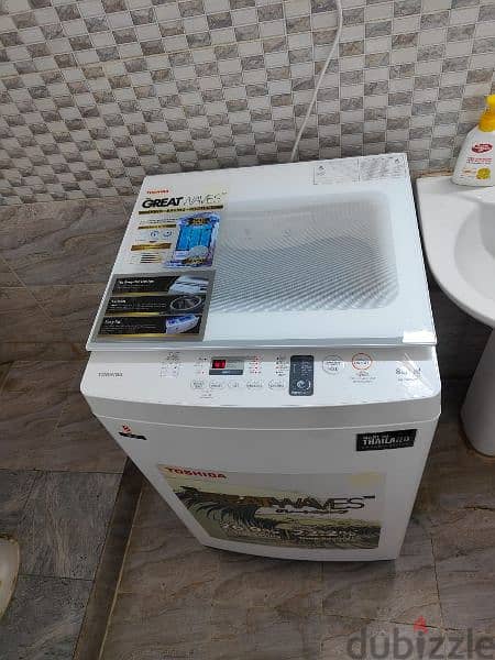 Toshiba 8Kg Washing Machine 0