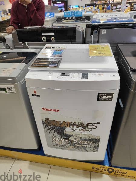 Toshiba 8Kg Washing Machine 1