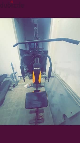 less used, heavy duty gym