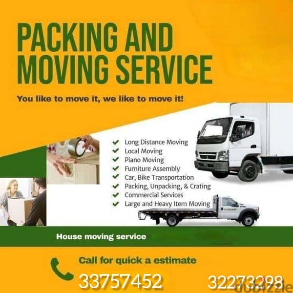 packing and moving services House Villa flat office 0