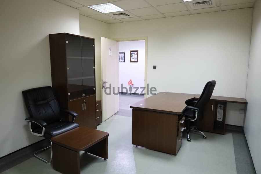 office & room for rent - 75 BD includint Electrical and Municipality 6