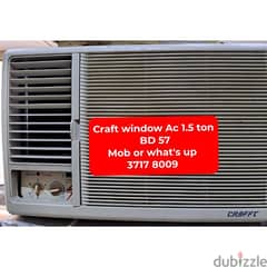 Craft window Ac and other household items for sale with delivery 0