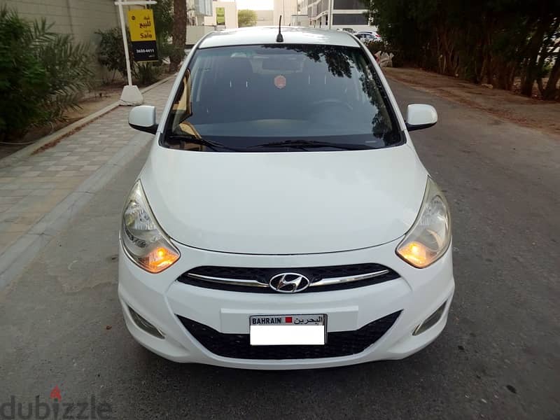 Hyundai I10 1.2 L 2013 White Well Mainatained Urgent Sale 2