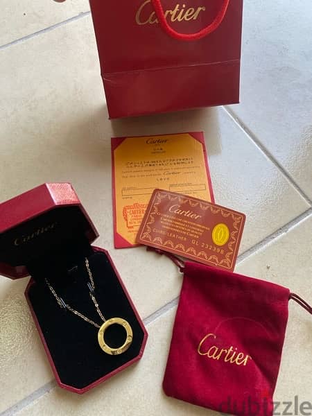 7BD cartier love necklace 1