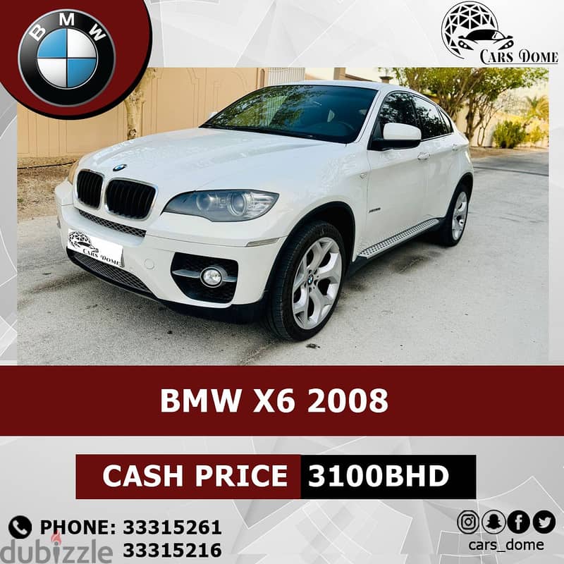 BMW X6 2008 XDrive 35i 8