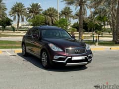 Infiniti QX50 2016 red