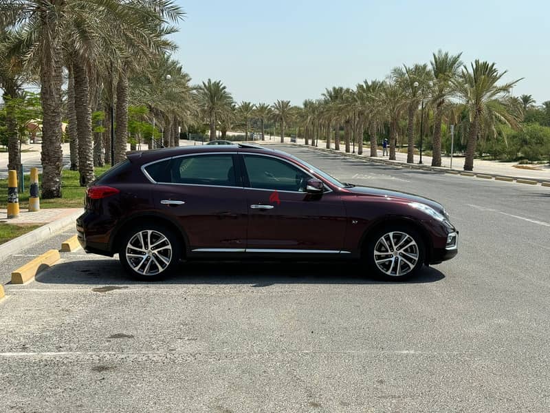 Infiniti QX50 2016 red 2