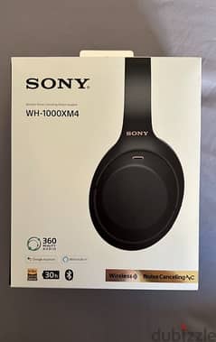 Sony WHXM4 like new with box