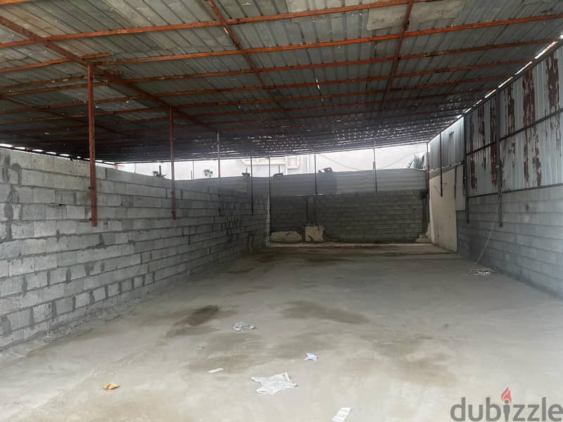 Store Warehouse Closed Land In Hamala مستودع مخزن ارض مغلقه في الهمله 0