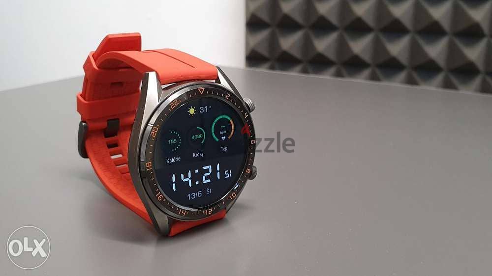 للبيع ساعة هواوي Huawei GT 46mm بحالة ممتازة السعر 30 دينار 2