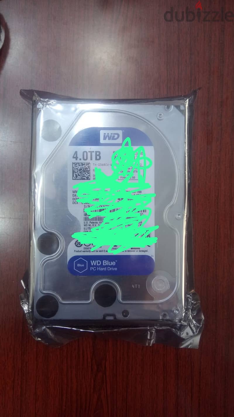 4TB PC Hard Drive Also Use For CCTV Backup 0