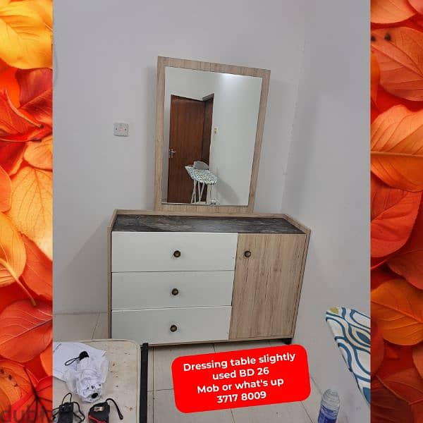 Cupboard 2 door and other household items for sale with delivery 1