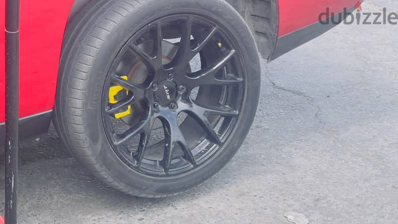 SRT type Rim with Tyre 1