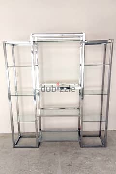 Chrome Glass Shelf