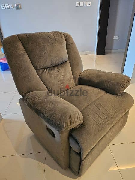 Gray recliner Chair 3