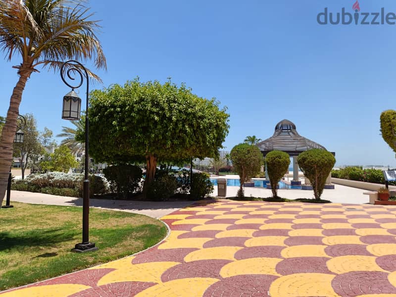 BEACH & SEA VIEW 3 BEDROOM + MAID ROOM APARTMENT FOR RENT IN AMWAJ 10