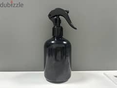 300ml Black Plastic Spray Bottles 0