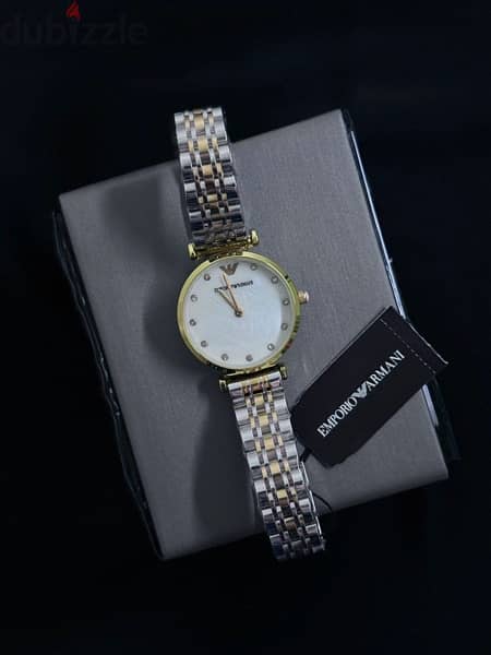 Emporio Armani watch, original, new, unused, with all accessories. 1