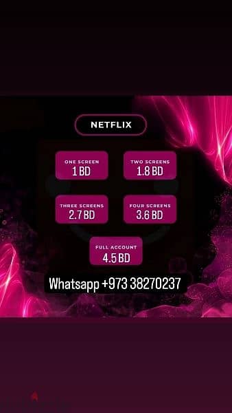 Netflix + prime video 2 bd both Accountss Subscriptionns 1 Month 4K HD 1