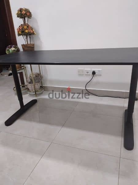 Black Study Table from IKEA 0