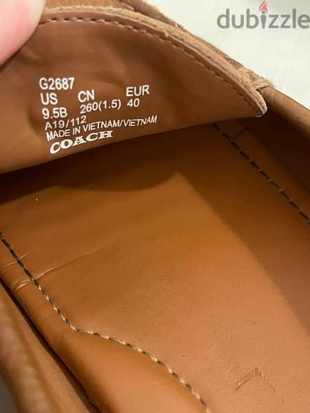 COACH shoes  size 40 2