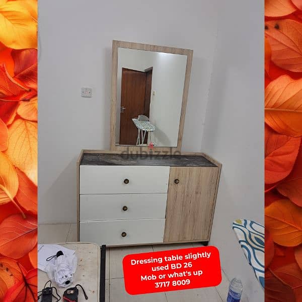 Cupboard 3 door and other household items for sale with delivery 8